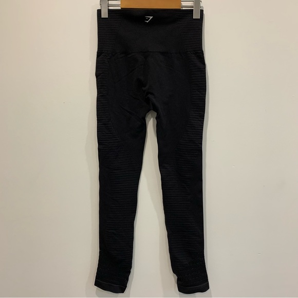 GymShark Energy Seamless Leggings Black - Picture 7 of 7